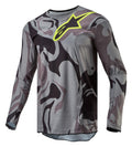 Dres Alpinestars Racer Tactical šedá camo/žlutá fluo/černá