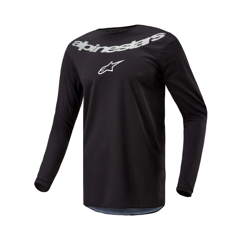 Dres Alpinestars Fluid Graphite černá/střibrná