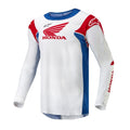 Dres Alpinestars Racer Iconic Honda bílá/modrá/červená/černá