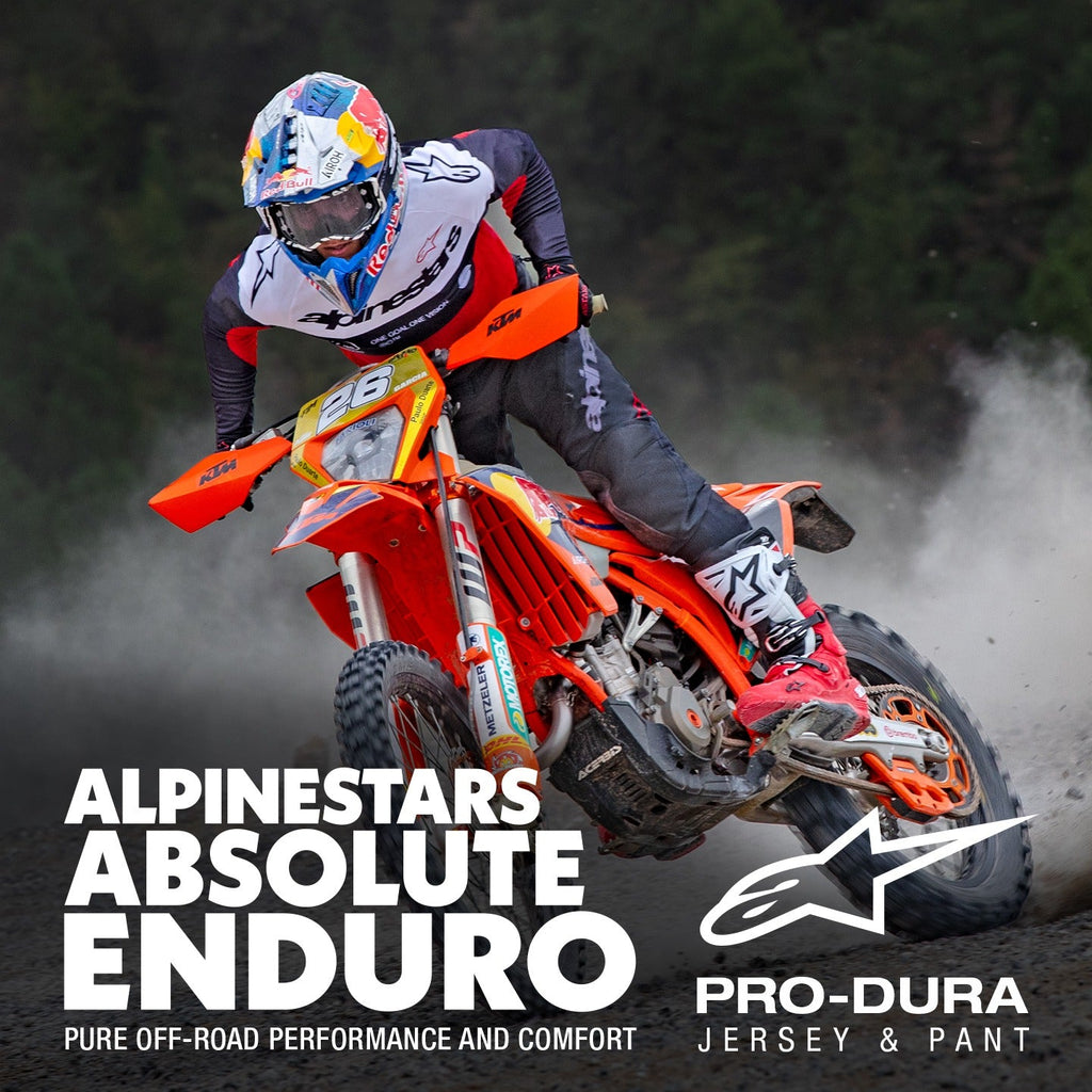 Dres Alpinestars PRO-DURA černá/červená/bílá
