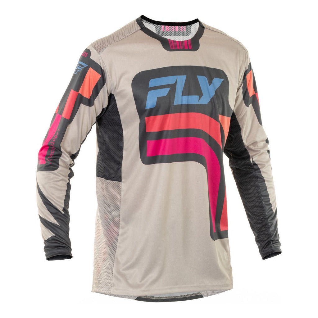 Dres Fly Racing Lite Vice šedá/růžová