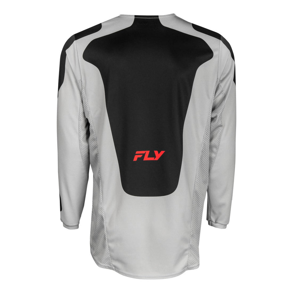 Dres Fly Racing Kinetic SYM šedá/červená/černá