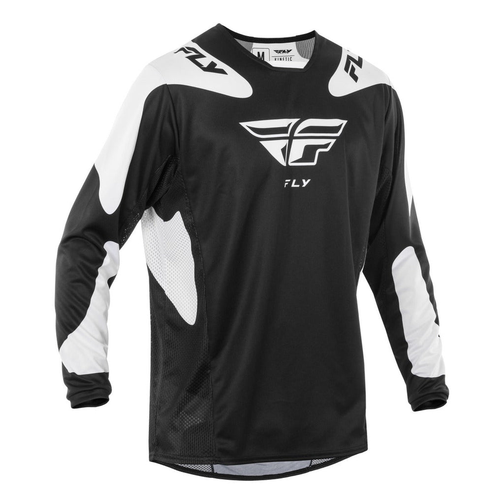 Dres Fly Racing Kinetic SYM černá/bílá