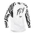 Dres Fly Racing Evolution bílá/černá