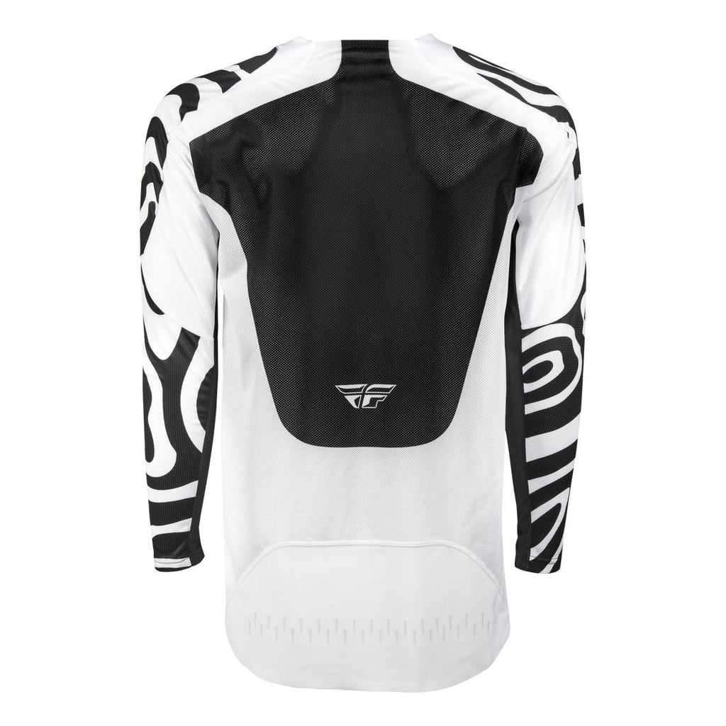 Dres Fly Racing Evolution bílá/černá