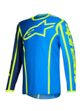 Dres Alpinestars Fluid Apex modrá/žlutá fluo