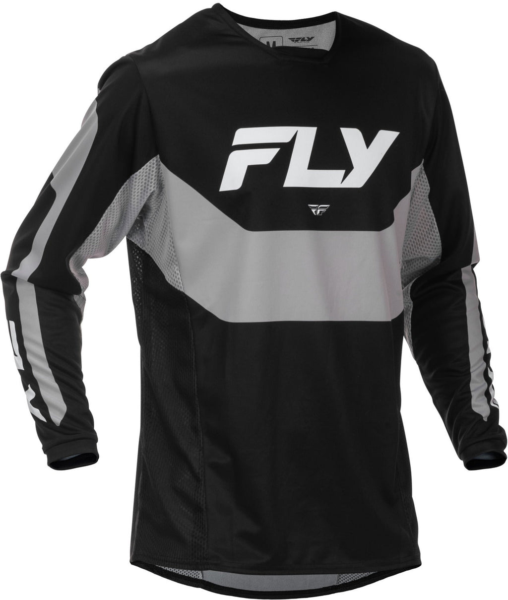 Dres Fly Racing Kinetic černá/šedá