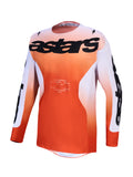 Dres Alpinestars Racer Amber červená/světle šedá/černá