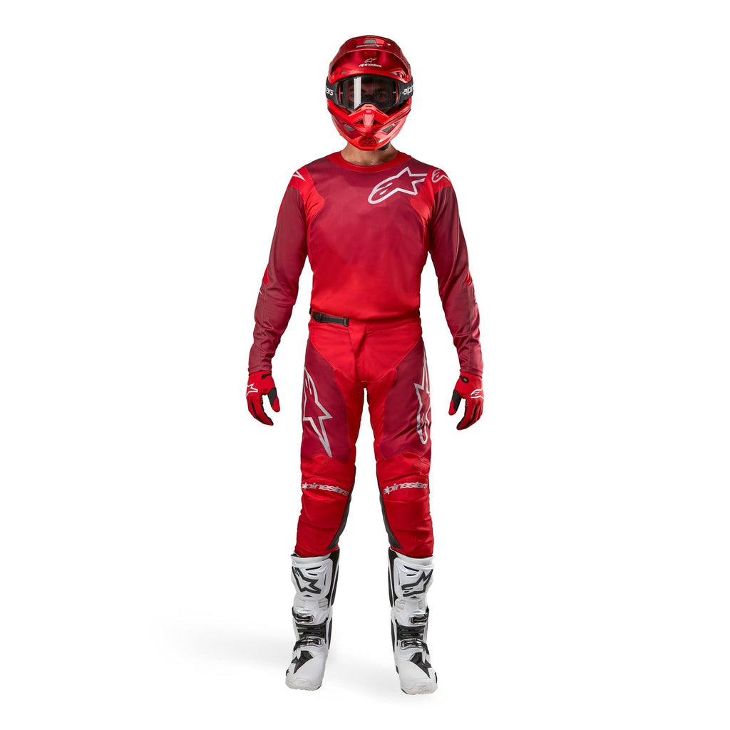 Kalhoty Alpinestars Racer Hoen červená/karmínová