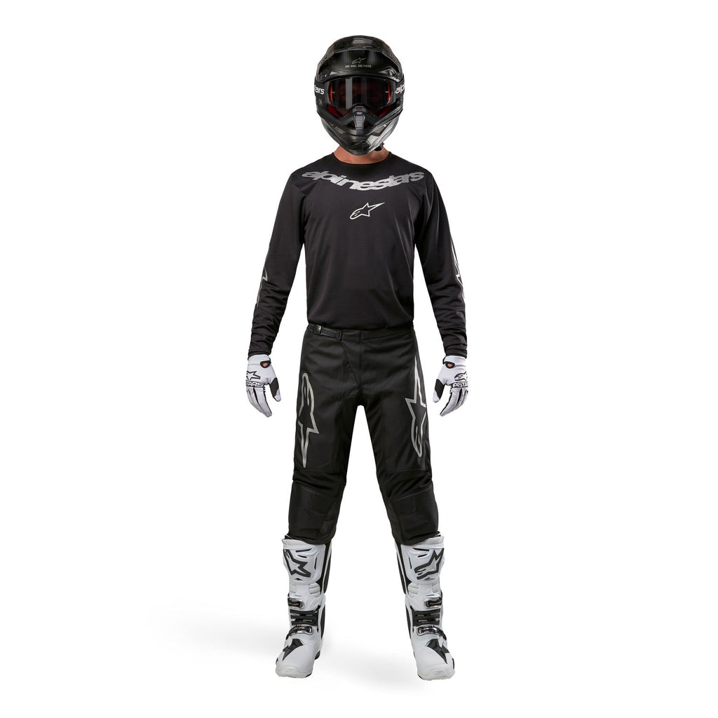 Kalhoty Alpinestars Fluid Graphite černá/střibrná