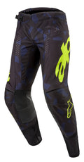 Kalhoty Alpinestars Techstar Rantera černá/modrá/žlutá fluo
