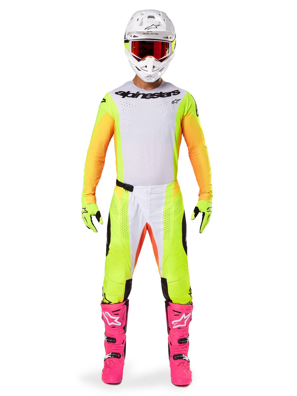 Kalhoty Alpinestars Techstar Melt žlutá/černá