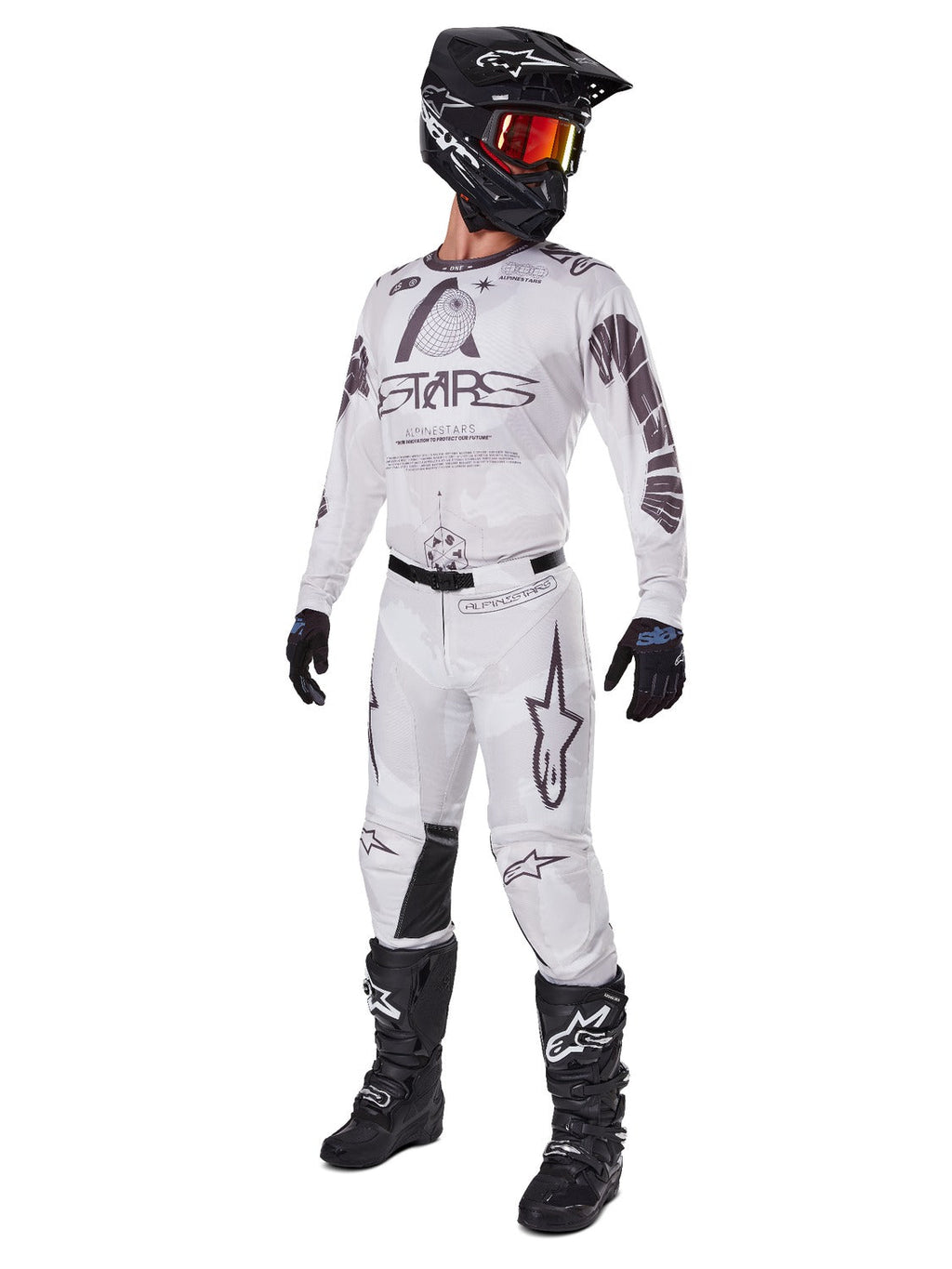 Kalhoty Alpinestars Racer Hollow světlá camo/hnědá