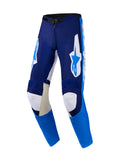 Kalhoty Alpinestars Racer Riway modrá/světle modrá/bílá
