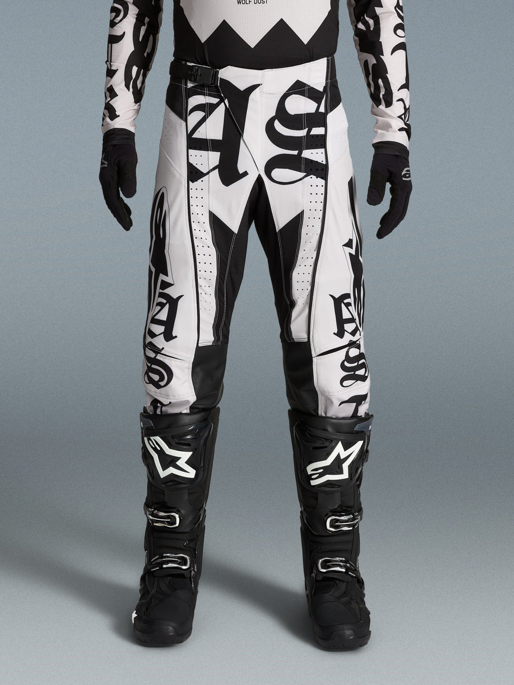 Kalhoty Alpinestars Techstar limitovaná edice Wolf Dust písková/černá