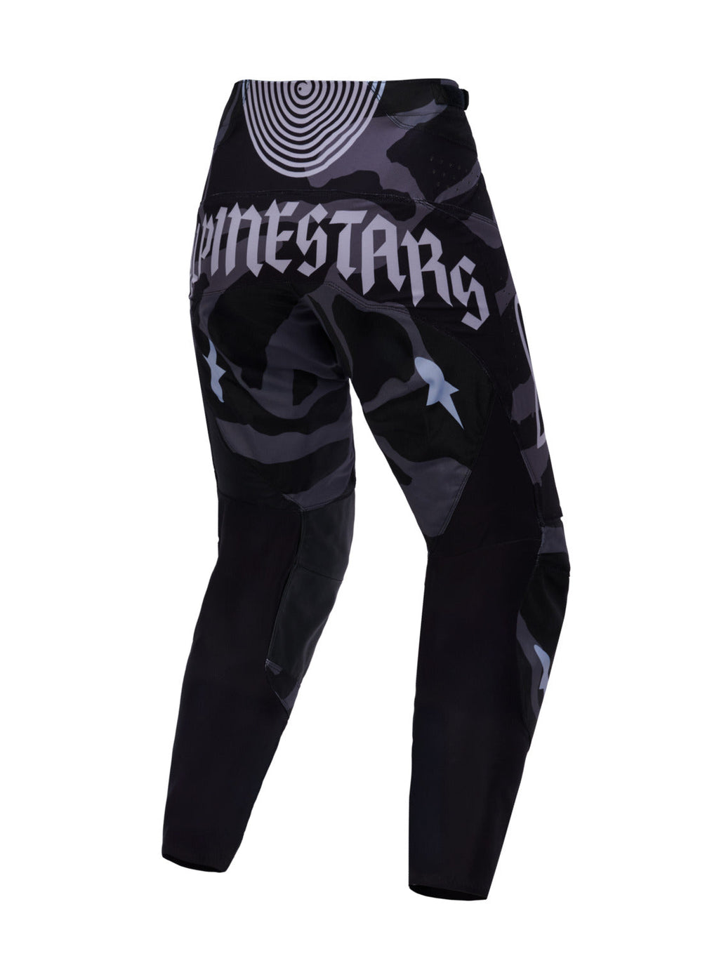 Kalhoty Alpinestars Techstar limitovaná edice Beast Coast šedá/černá/oranžová