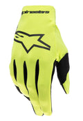 Rukavice Alpinestars Radar žlutá fluo/černá
