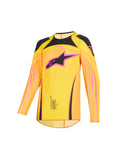 Dětská dres Alpinestars Techstar Nomur Youth oranžová/žlutá/růžová