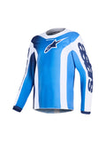Dětská dres Alpinestars Fluid Portl Youth modrá/bílá