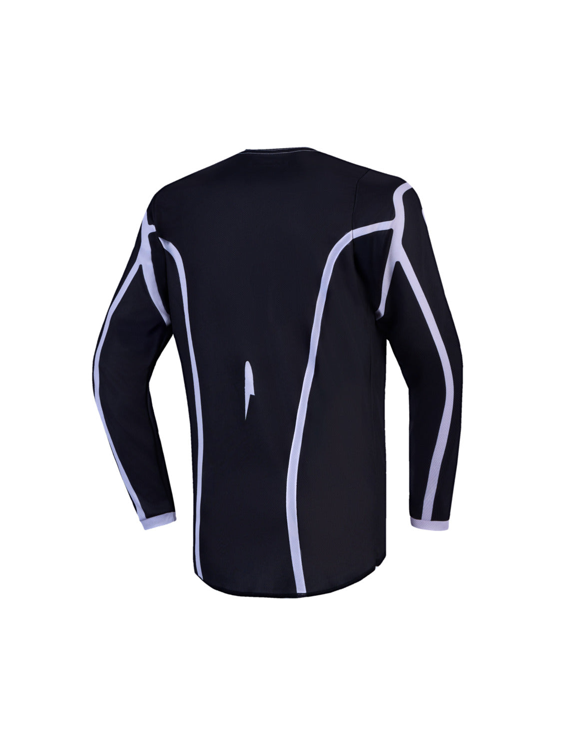 Dětská dres Alpinestars Fluid Apex V2 Youth černá/stříbrná