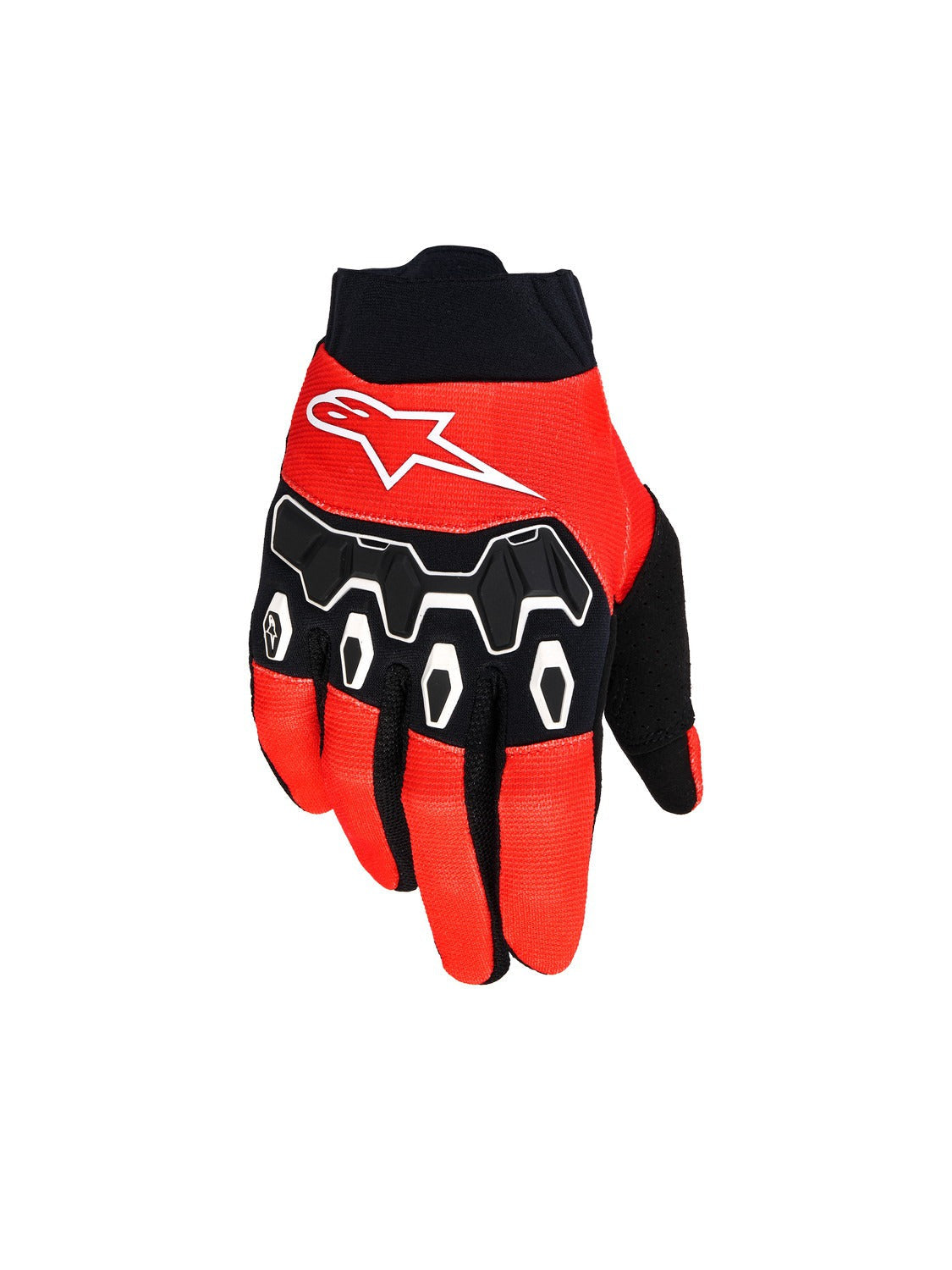 Dětské rukavice Alpinestars Full Bore V2 Youth/kids červená/černá/bílá